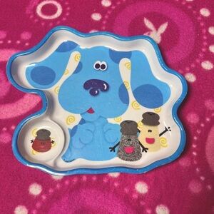 Vintage Blue’s Clues Zak Designs Sectioned Kid’s Plate